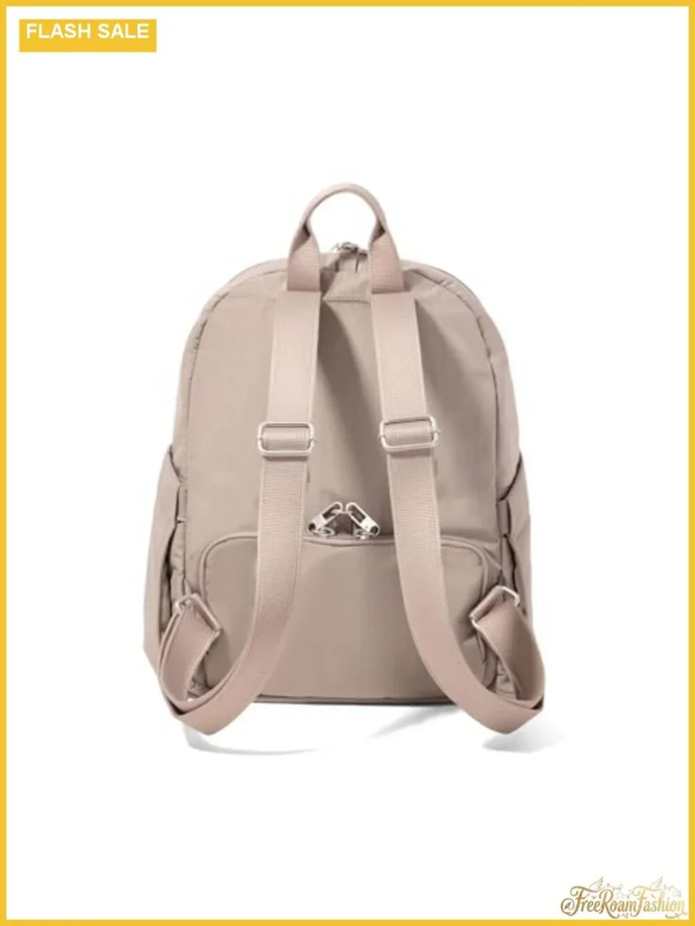 Anti-Theft Travel Backpack with Locking Zippers and RFID Protection